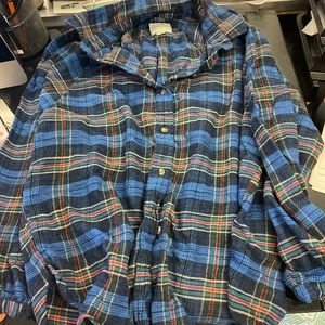 Long sleeve plaid shirt